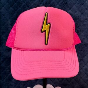 Local Beach Lightning Bolt Patch Trucker Hat